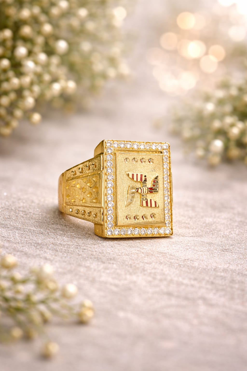 Royal Square Signet Ring