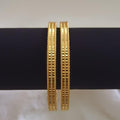 Classic Textured Gold Bangles