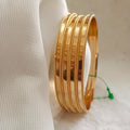 Minimal Gold Line Bangles