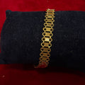 Geometric Link Gold Bracelet