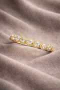 Crystal Halo Gold Kada