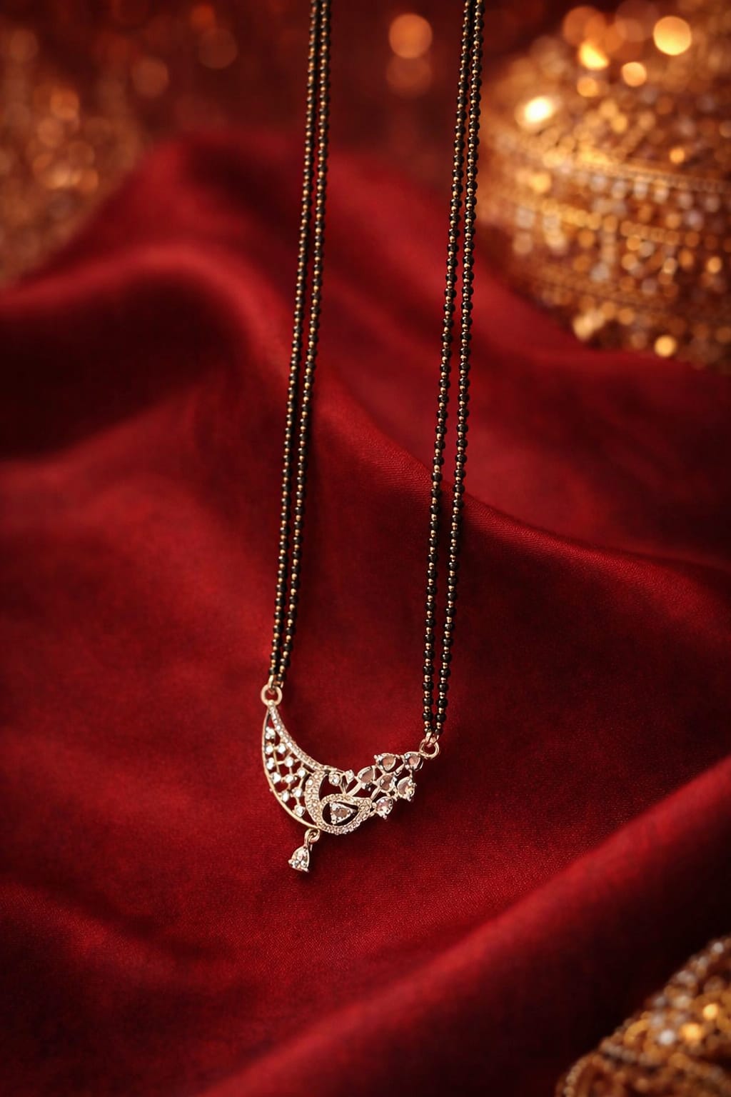 Moonlit Elegance Mangalsutra