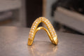Radiant Arc Gold Ring