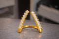 Crown Spark Gold Ring
