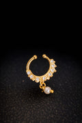 Shweta Pearl Spark Nose Ring