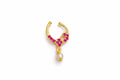 Mayura Ruby Classic Nose Ring