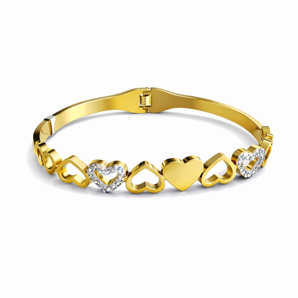 Golden Hearts Elegance Kada