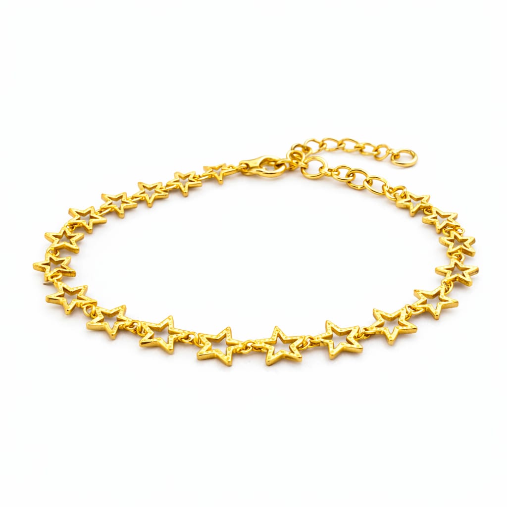 Star Charm Gold Bracelet