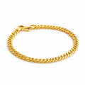 Twisted Rope Gold Bracelet