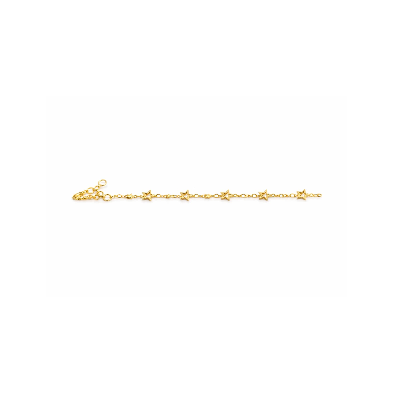 Star Charm Gold Bracelet