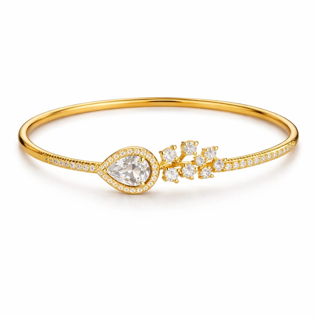 Sapphire Floral Diamond Khada