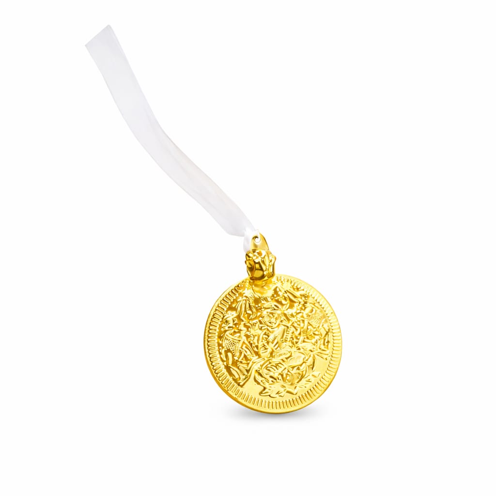 Goddess Lakshmi Coin Pendant