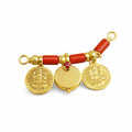 Lakshmi Coin Multi Charm Pendant