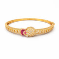 Radiance Zircon Gold Kada