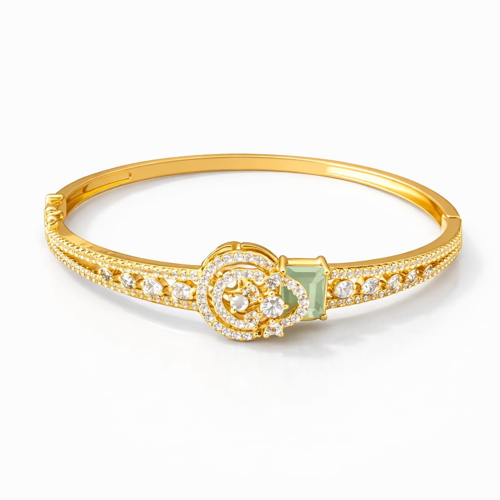 Radiance Zircon Gold Kada