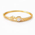 Celestial Spark Zircon Gold Kada