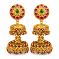 Lakshmi Heritage Temple Jhumka Earrings