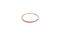 Dual Tone Geometric Gold Bangle