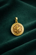 Divine Om Spiritual Gold Pendant