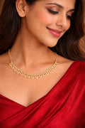 Minimal Gold Loop Necklace